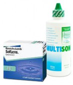 Акция (SofLens 38 6 шт. + Multison 375 ml.)