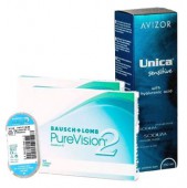 Акция (Pure Vision 2HD 6 шт. + Unica Sensitive 350 ml.)