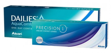 АКЦИЯ: Dailies AquaComfort Plus 30+5 штук Precision 1